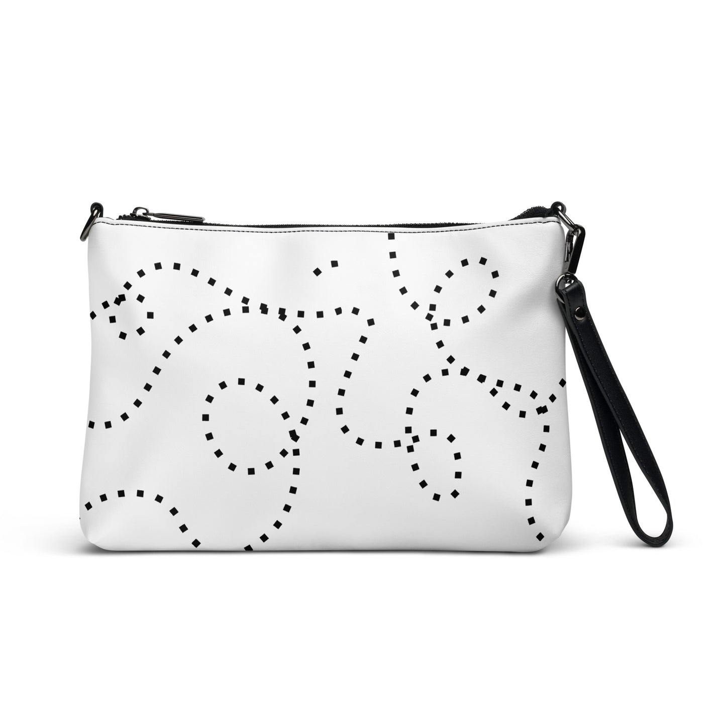 Dotted Black & White Crossbody bag