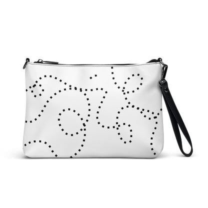 Dotted Black & White Crossbody bag