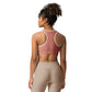 Dusty Rose Infinity Sports bra