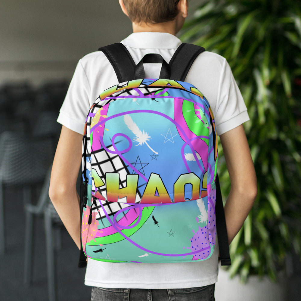 Chaos Abstract Backpack