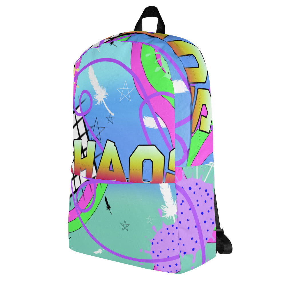 Chaos Abstract Backpack