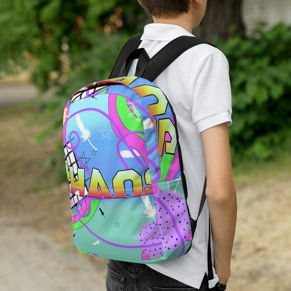 Chaos Abstract Backpack