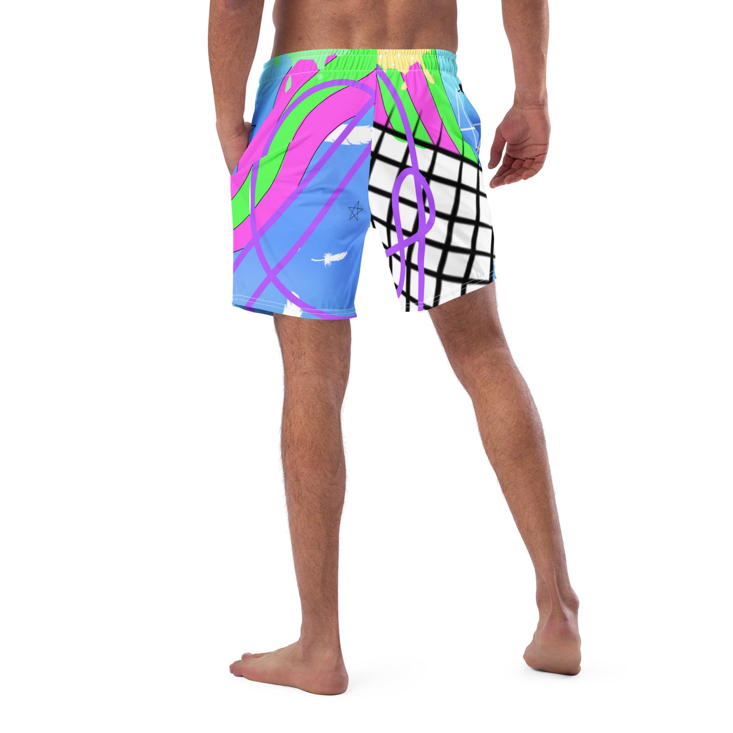 TURKS X Chaos Men's swim trunks