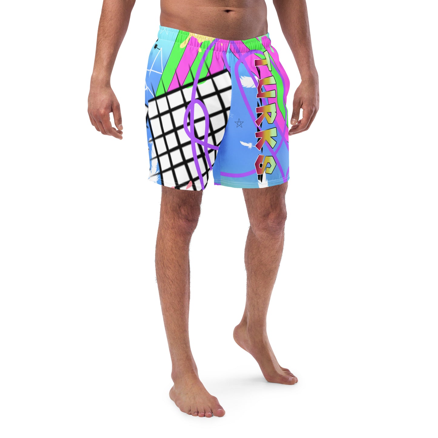 TURKS X Chaos Men's swim trunks