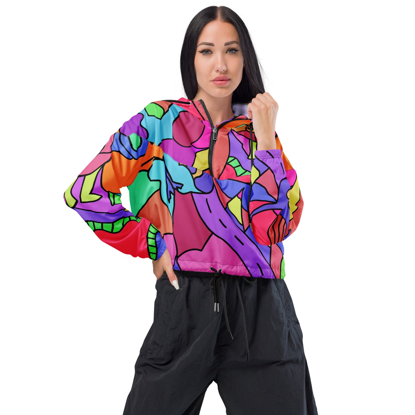 Playfield Women’s cropped windbreaker