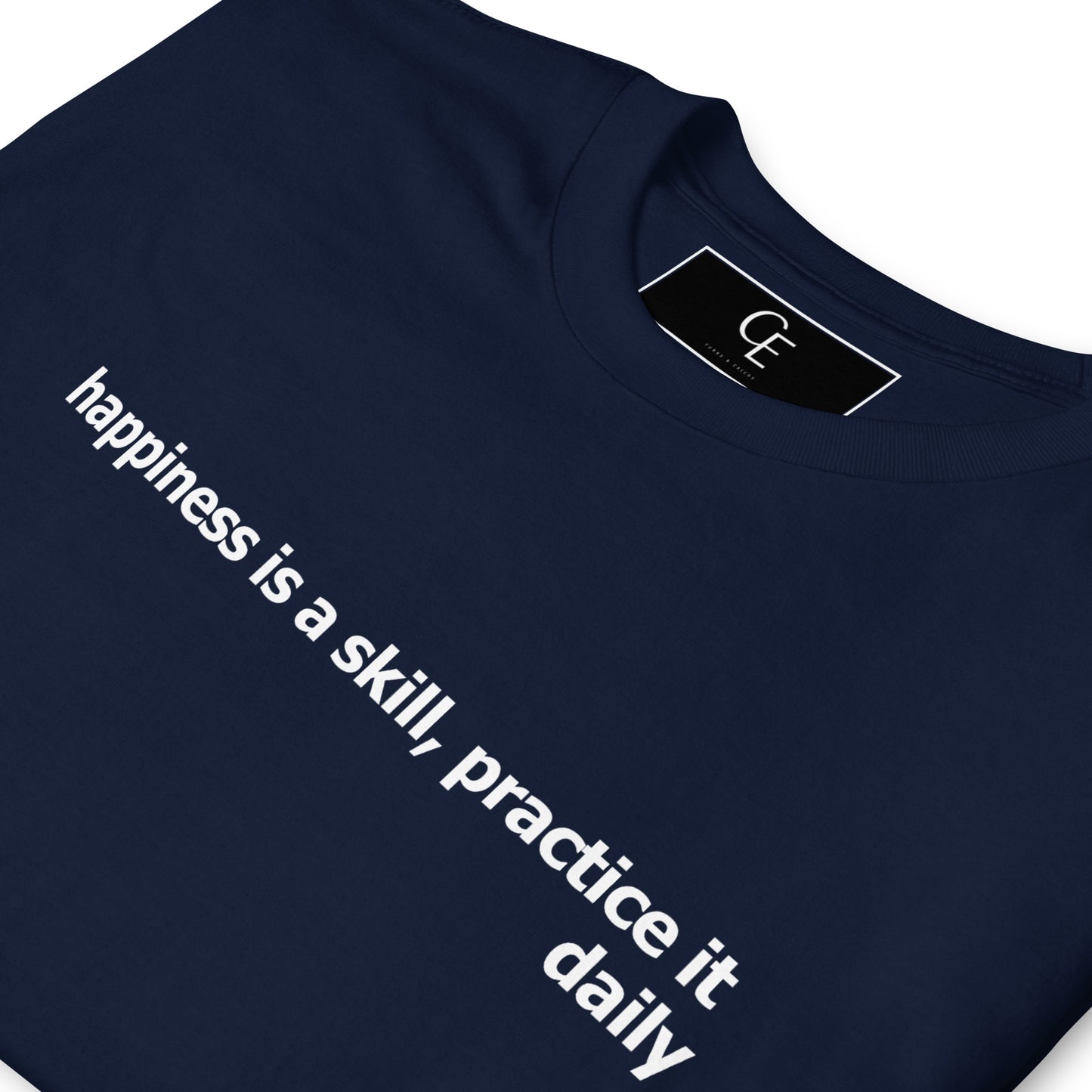 Happiness is a skill- Short-Sleeve Unisex T-Shirt