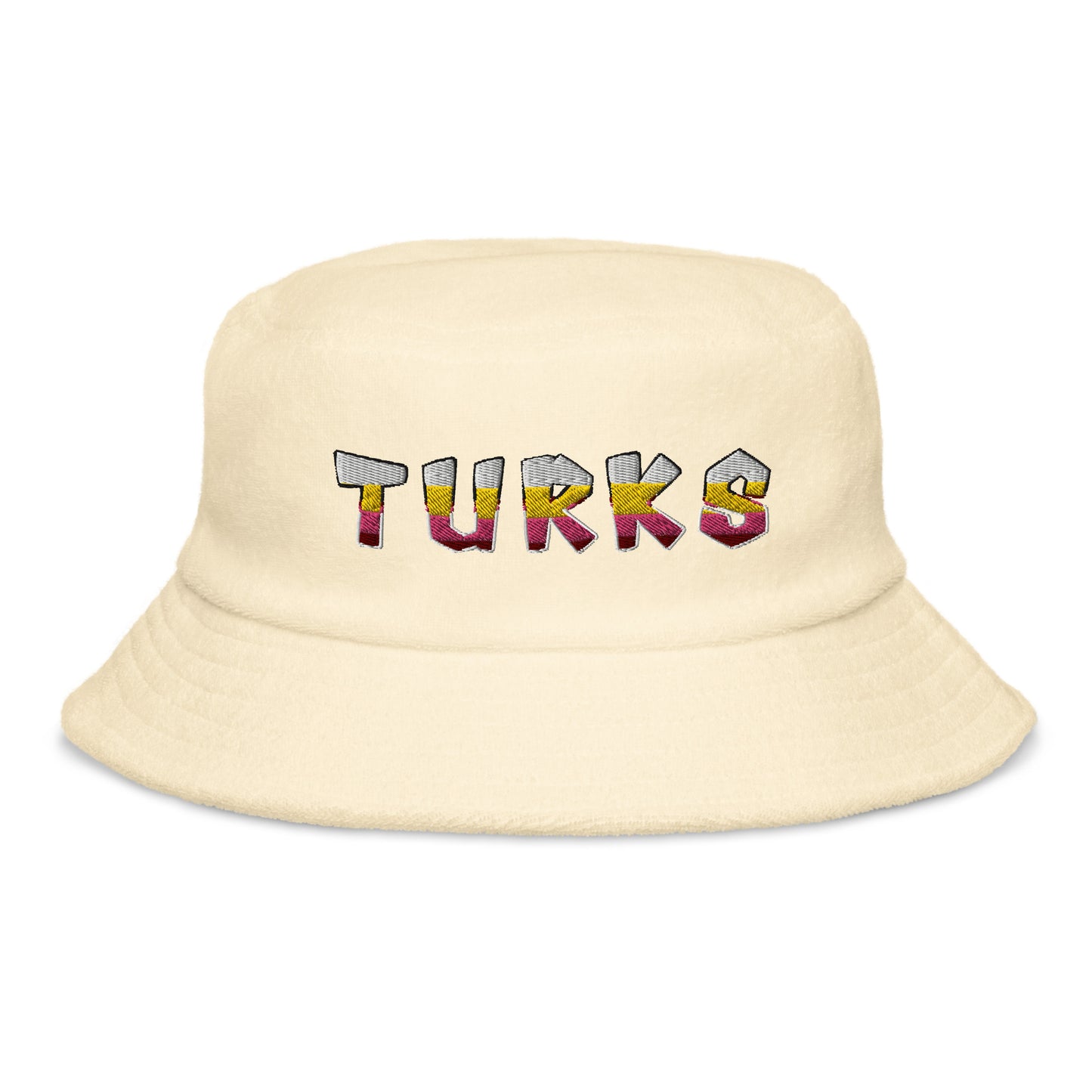 Turks Embroided cloth bucket hat