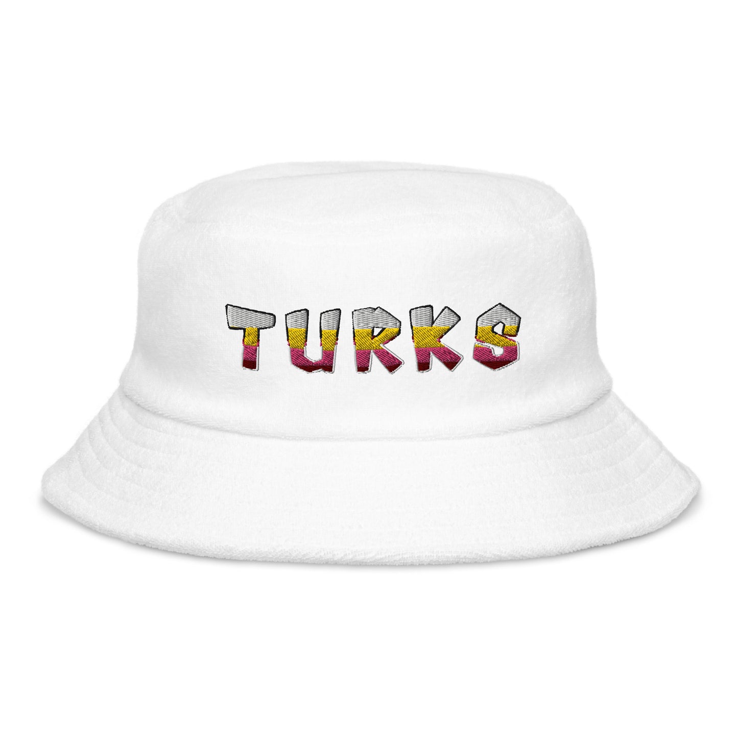 Turks Embroided cloth bucket hat